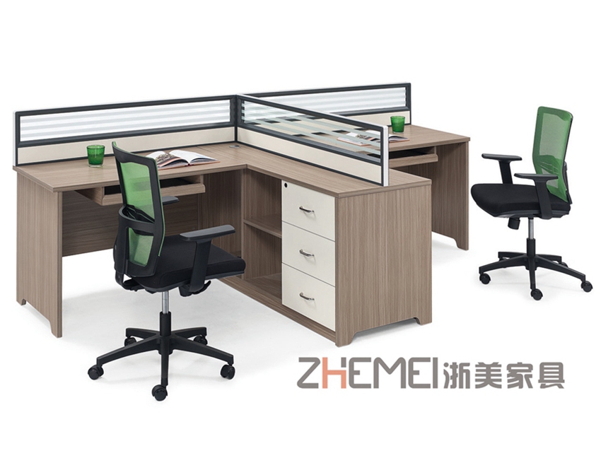 办公桌、职员桌、办公台、浙美产品21L4005效果展示图1